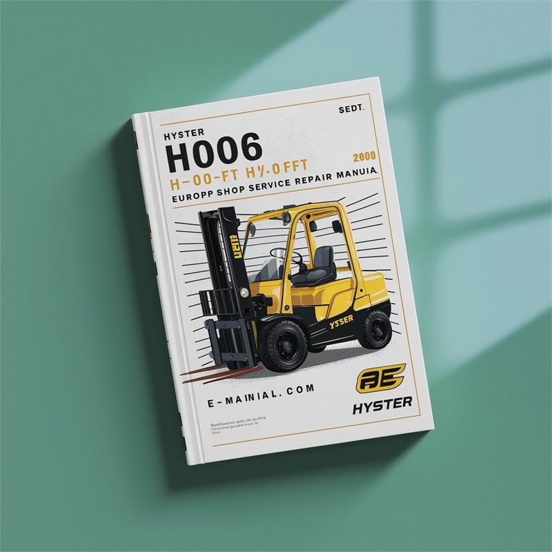 Hyster H006 H6.0ft H7.0ft Europe Forklift Shop Service Repair Workshop Manual