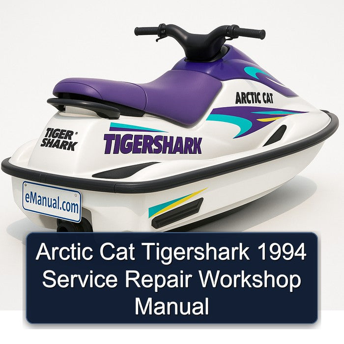 1994 Arctic CAT Tigershark Service Repair Workshop Manual