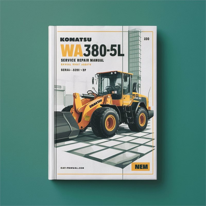 Komatsu WA380-5L Wheel Loader (serial Number: A52001 Up) Service Repair Workshop Manual