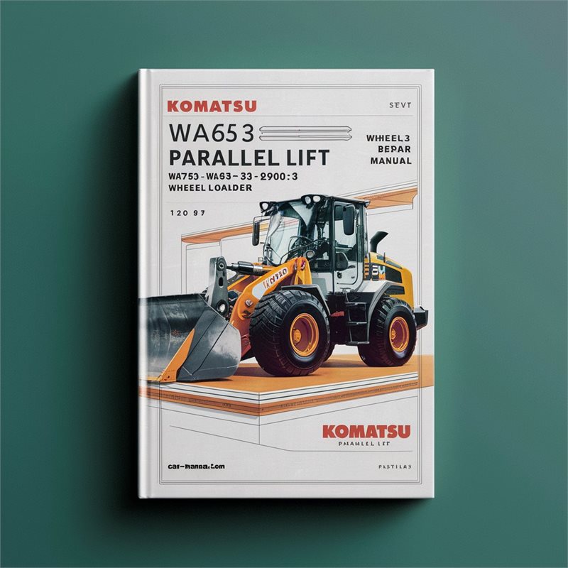 Komatsu WA65-3 Parallel Lift WA75-3 WA85-3 WA90-3 WA95-3 Wheel Loader Service Repair Workshop Manual