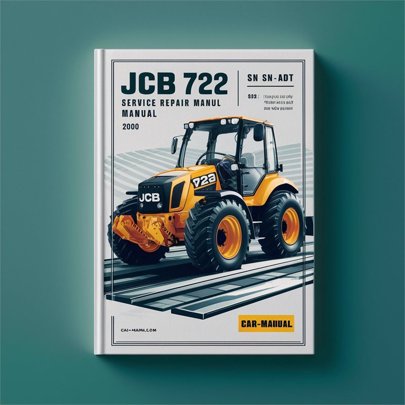 JCB 722 ADT SN 0833001-0833111 Service Repair Workshop Manual