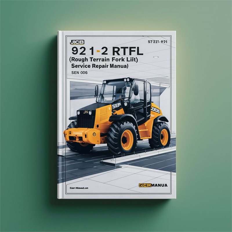 JCB 921-2 Rtfl (rough Terrain Fork Lift) SN 0606001-0606020 Service Repair Workshop Manual
