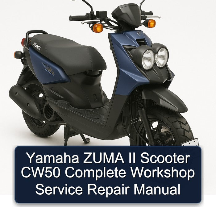 Yamaha Zuma II Scooter CW50 Service Repair Workshop Manual