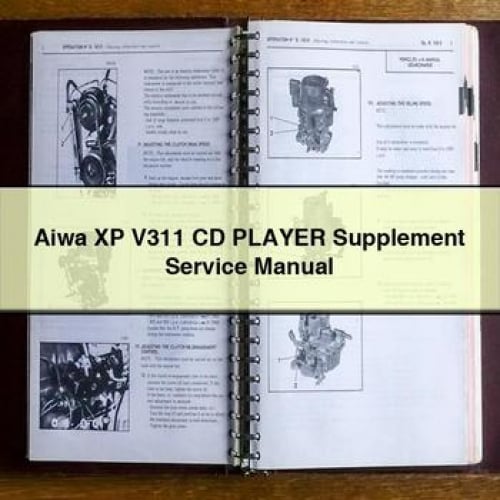 Aiwa XP V311 CD Player Supplement Service Manual