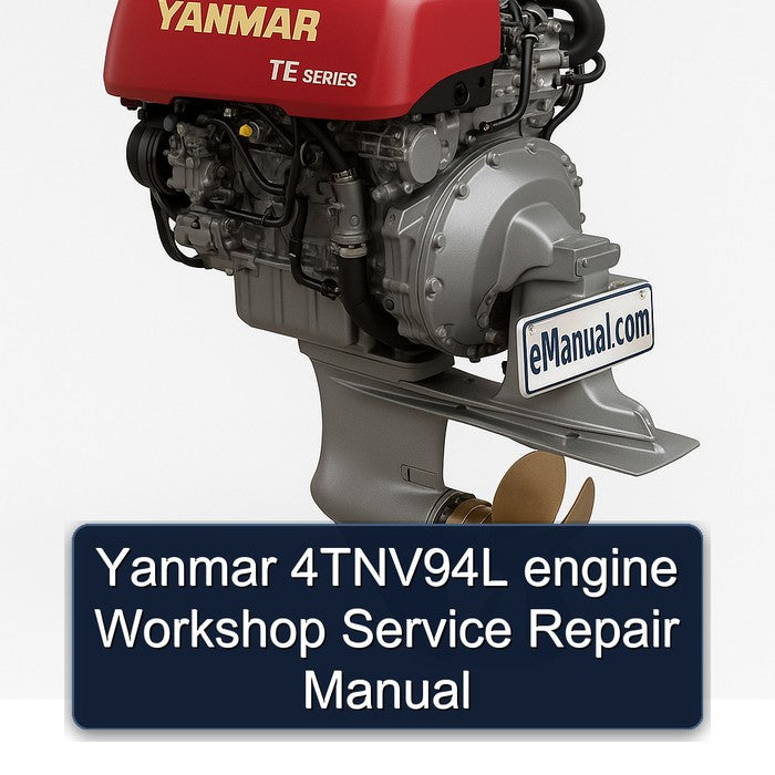 Yanmar 4tnv94l Engine Service Repair Workshop Manual