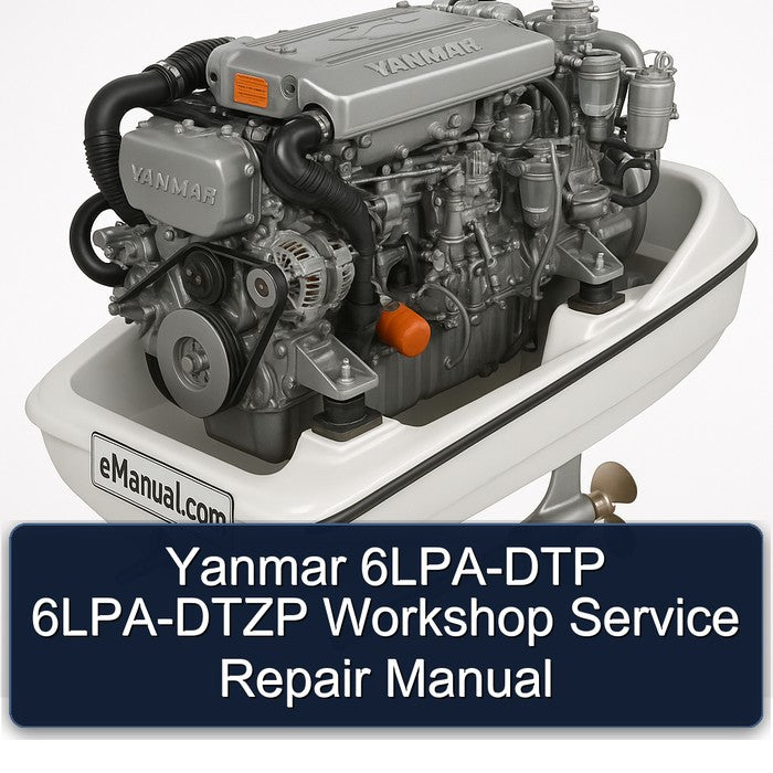 Yanmar 6LPA-DTP 6LPA-DTZP Service Repair Workshop Manual