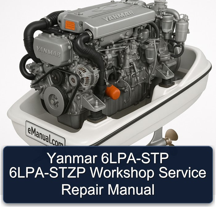 Yanmar 6LPA-STP 6LPA-STZP Service Repair Workshop Manual