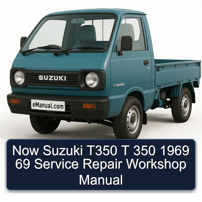 1969 Suzuki T Series Now T350 350 69 Service Repair Workshop Manual
