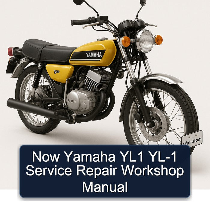 Yamaha YL Models Now YL1 YL-1 Service Repair Workshop Manual