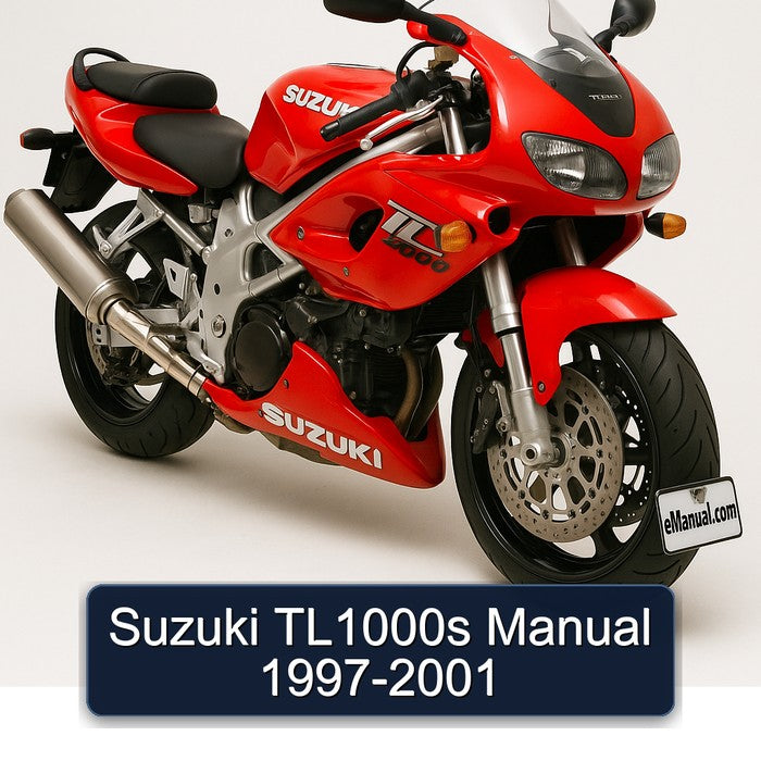 1997-2001 Suzuki TL1000 TL1000S Service Repair Workshop Manual