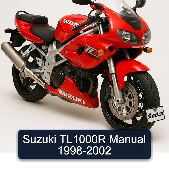 1998-2002 Suzuki TL1000 TL1000R Service Repair Workshop Manual