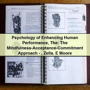Psychology of Enhancing Human Performance The: The Mindfulness-Acceptance-Commitment Approach-Zella. E Moore