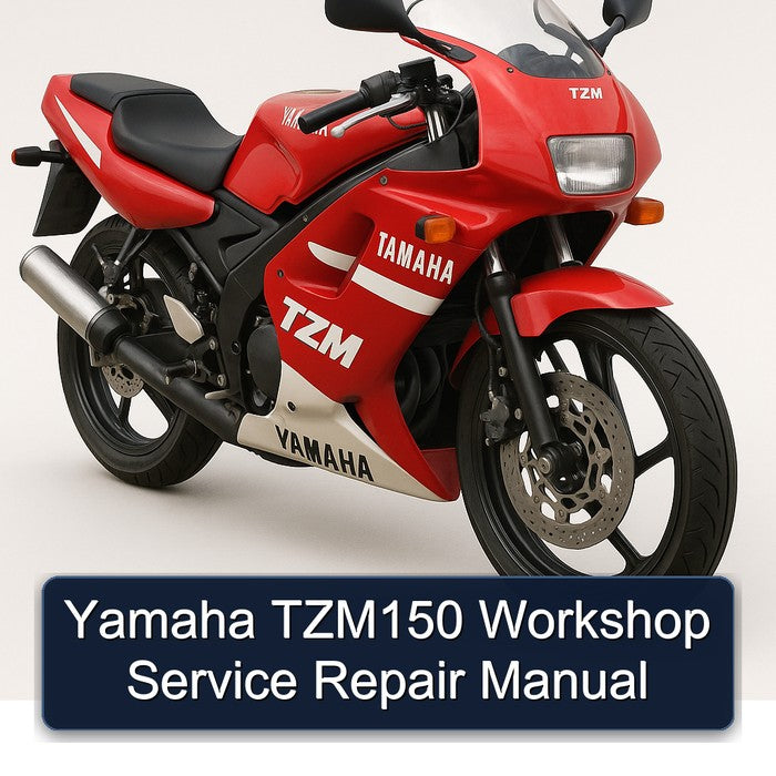 Yamaha TZM150 Service Repair Workshop Manual