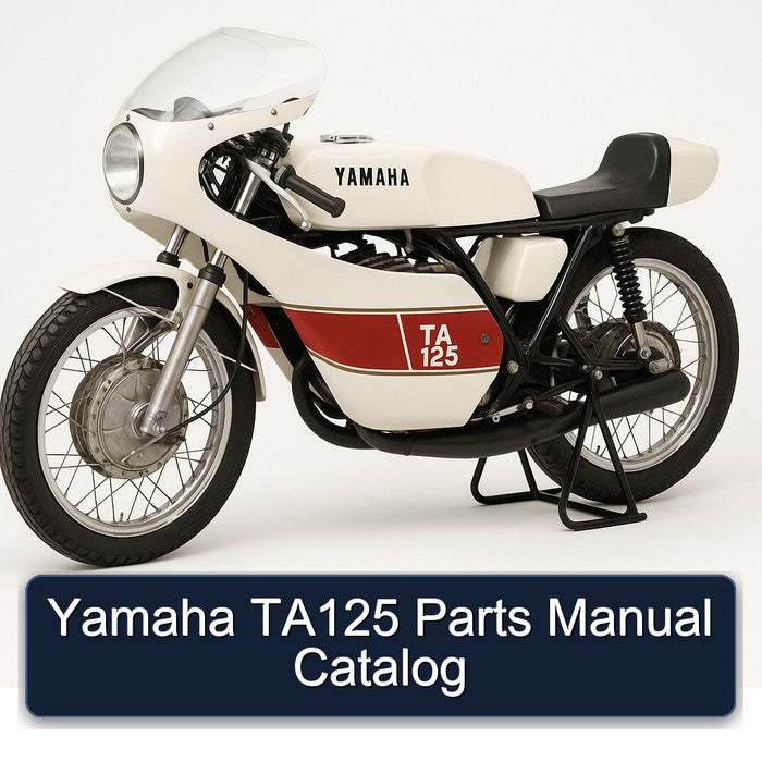 Yamaha TA125 Parts Catalog