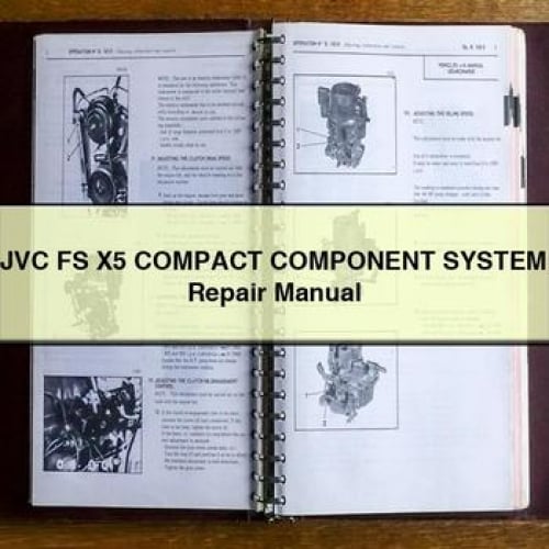 JVC FS X5 Compact Component System Repair Manual