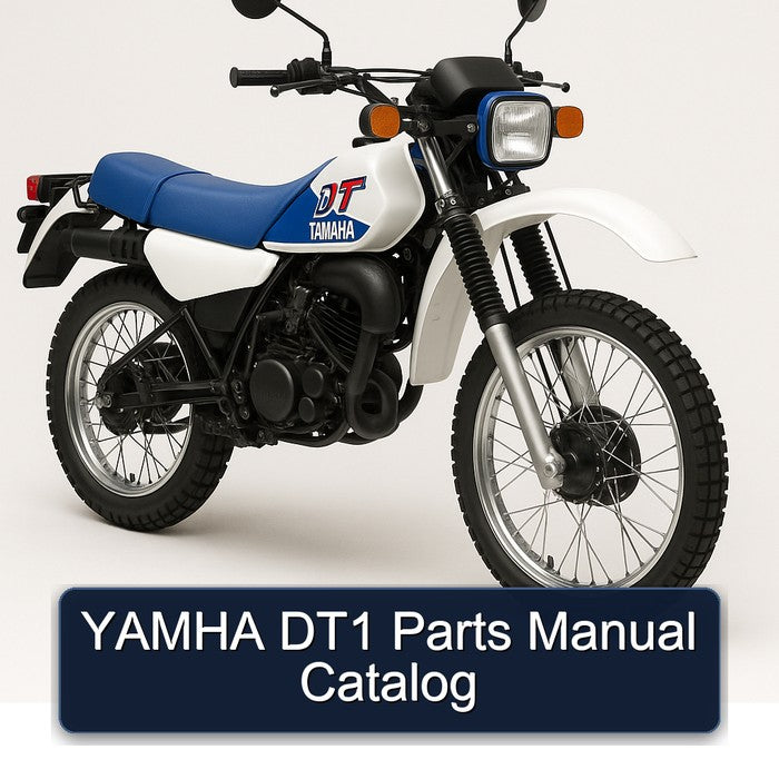 Yamaha DT Models Yamha DT1 Parts Catalog