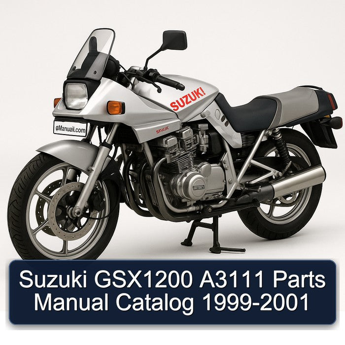 1999-2001 Suzuki GSX Series GSX1200 A3111 Parts Catalog