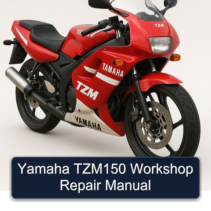 Yamaha TZM150 Service Repair Workshop Manual