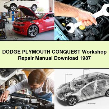 DODGE PLYMOUTH CONQUEST Workshop Repair Manual  1987