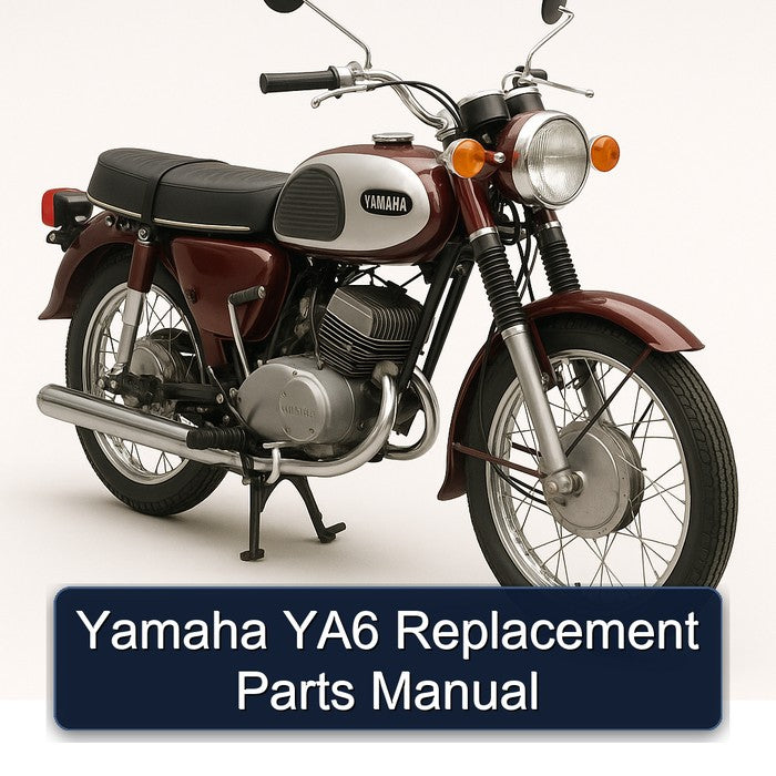 Yamaha YA6 Replacement Parts Catalog