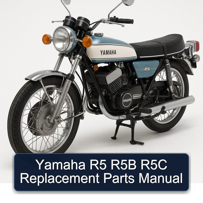 Yamaha R5 R5B R5C Replacement Parts Catalog