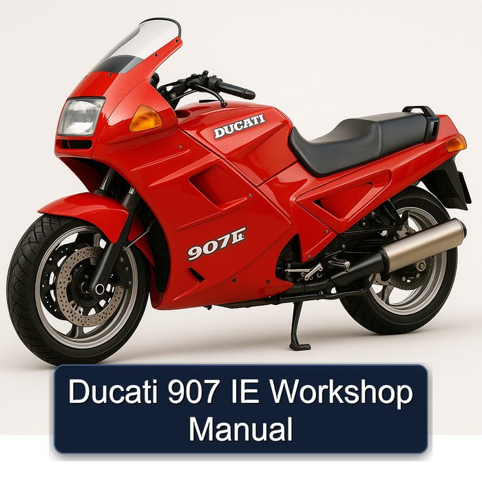 Ducati 907 I.e. IE Service Repair Workshop Manual