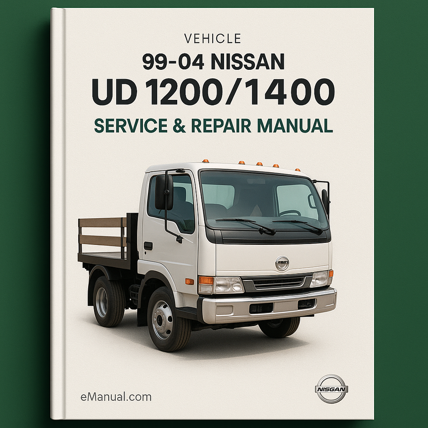 99-04 Nissan UD 1200/1400 Manual de servicio Descargar PDF