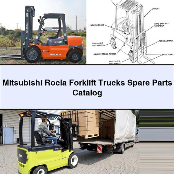 Mitsubishi Rocla Forklift Spare Parts Catalog