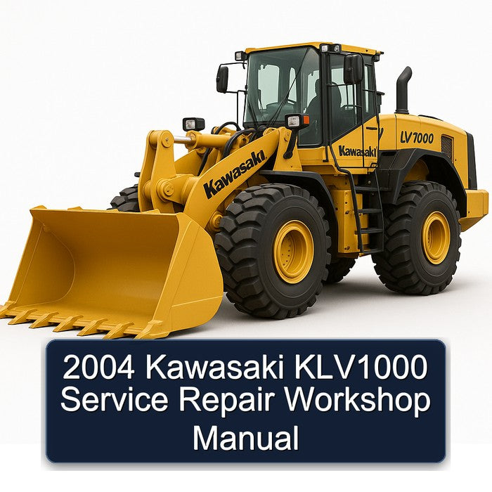 2004 Kawasaki LV1000 KLV1000 Service Repair Workshop Manual
