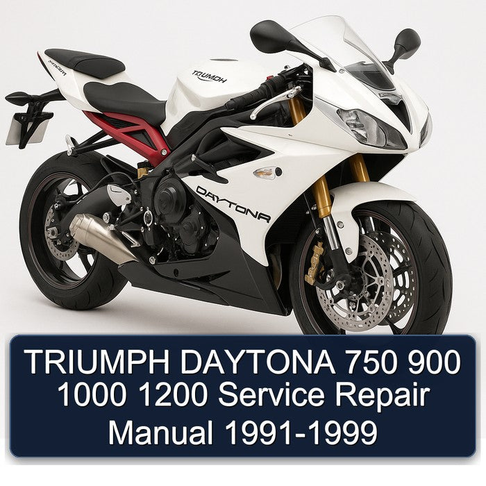 1991-1999 Triumph Daytona Service Repair Workshop Manual