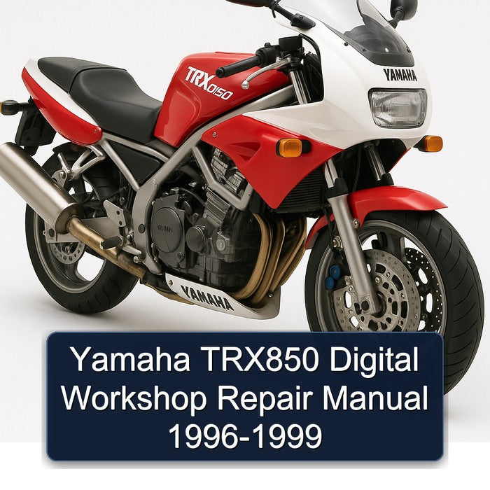 1996-1999 Yamaha TRX850 Digital Service Repair Workshop Manual