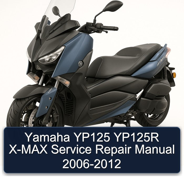 2006-2012 NSU Max Yamaha YP125 YP125R X Service Repair Workshop Manual