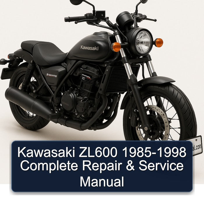 1985-1998 Kawasaki Eliminator ZL600 Service Repair Workshop Manual