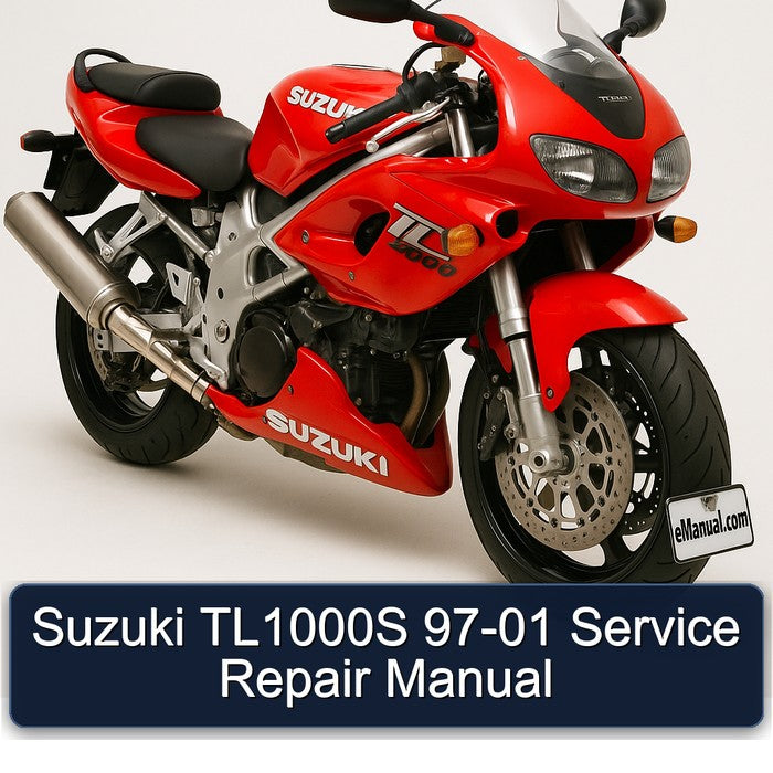 1997-2001 Suzuki TL1000 TL1000S Service Repair Workshop Manual