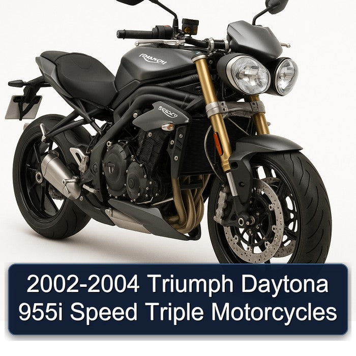 2002-2004 Triumph Daytona 955i Speed Triple Motorcycles
