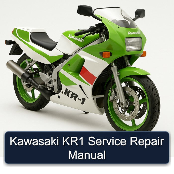 Kawasaki KR1 KR250 Service Repair Workshop Manual