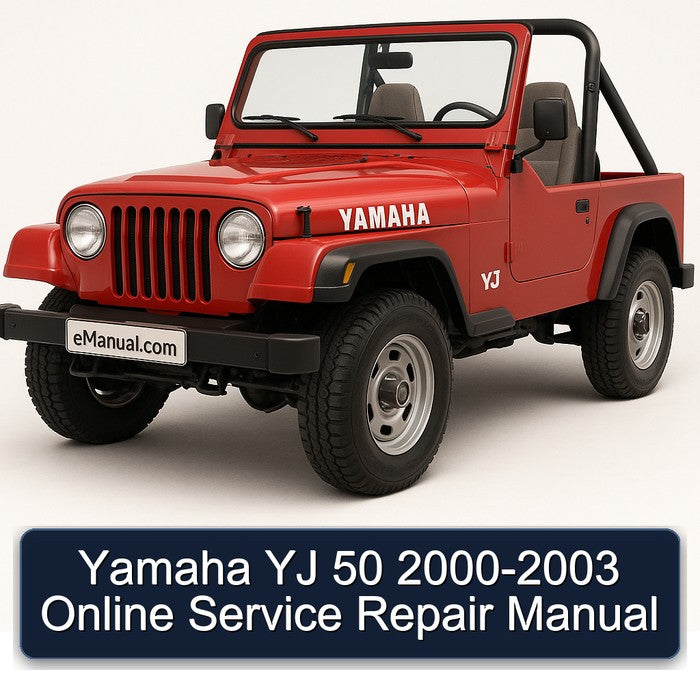 2000-2003 Yamaha YJ 50 - Online Service Repair Workshop Manual