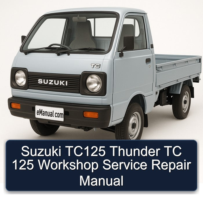 Suzuki TC Series TC125 Thunder 125 Service Repair Workshop Manual