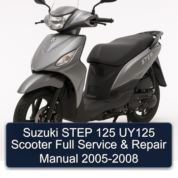 2005-2008 Baotian Suzuki Step 125 UY125 Scooter Service Repair Workshop Manual