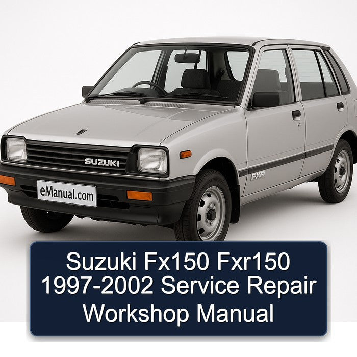 1997-2002 Suzuki FXR Models FX150 FXR150 Service Repair Workshop Manual