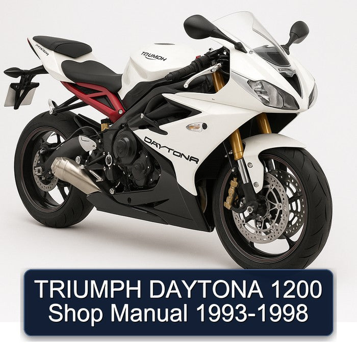 1993-1998 Triumph Daytona 1200 Shop Service Repair Workshop Manual