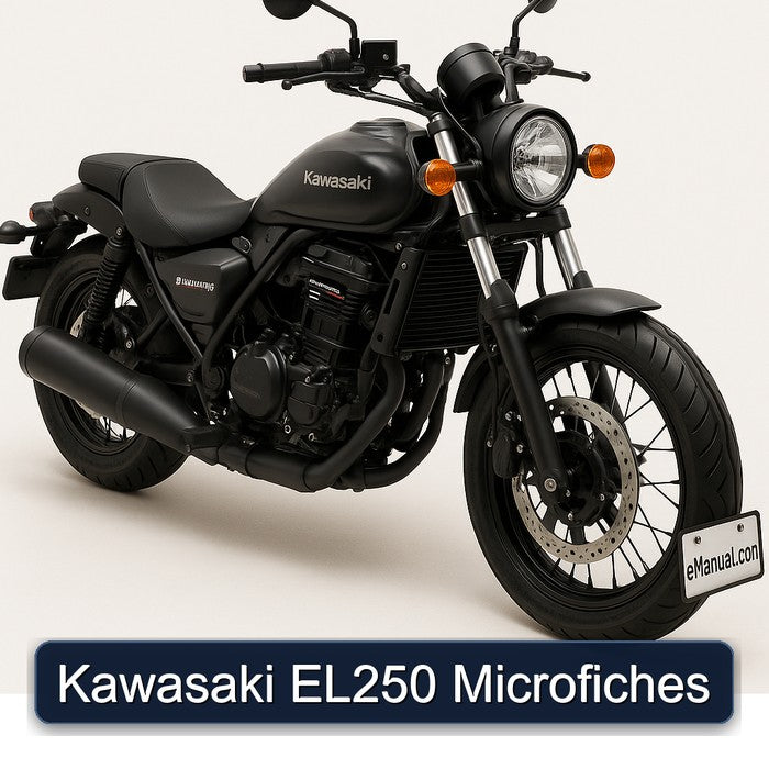 Kawasaki EL250 Microfiches