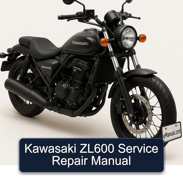 Kawasaki Eliminator ZL600 Service Repair Workshop Manual