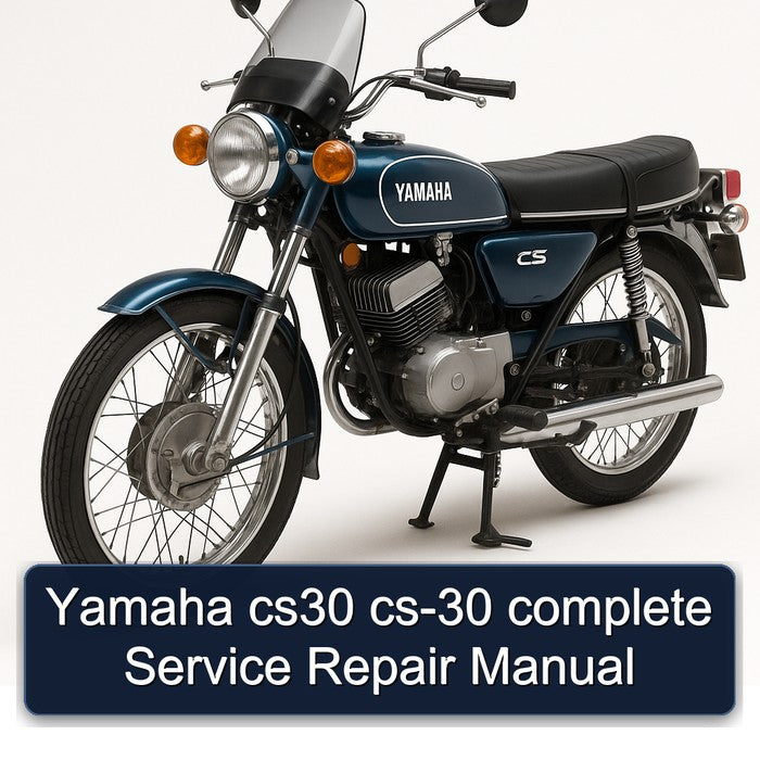 Yamaha CS Models CS30 CS-30 Service Repair Workshop Manual