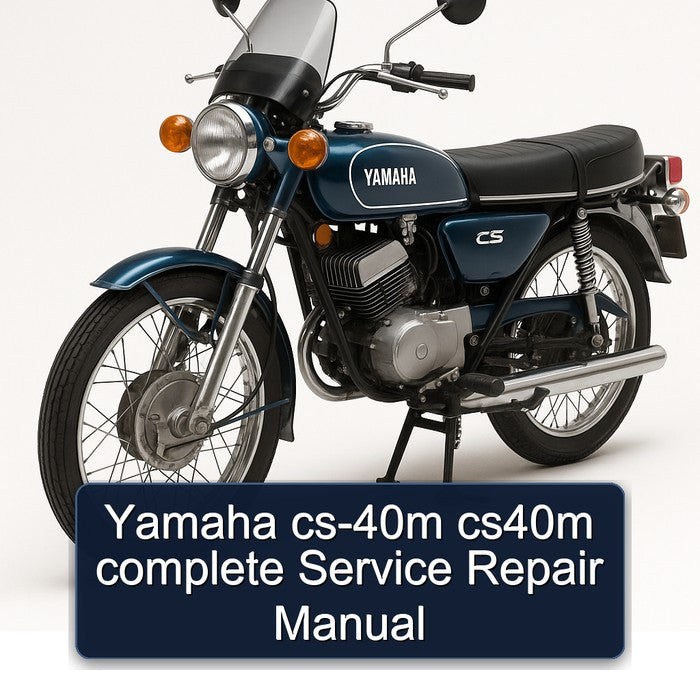 Yamaha CS Models CS-40M CS40M Service Repair Workshop Manual