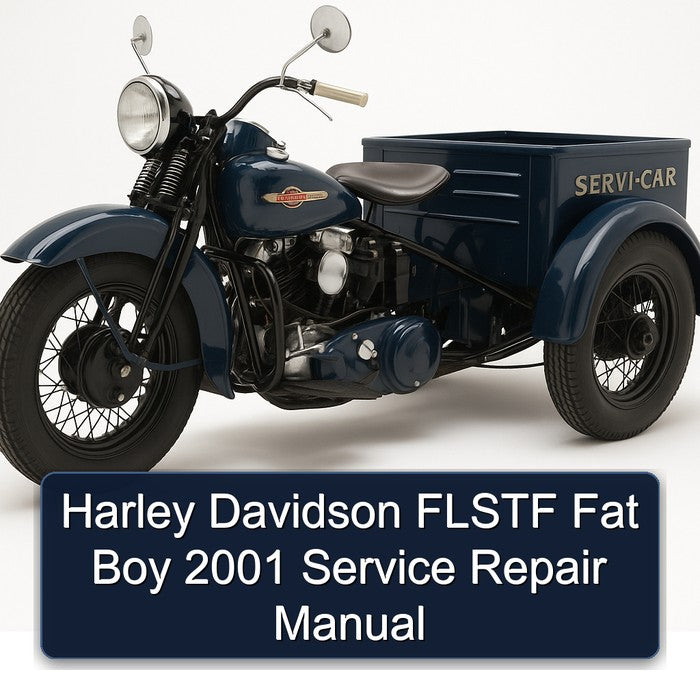 2001 Harley Davidson Flstf Fat Boy Service Repair Workshop Manual