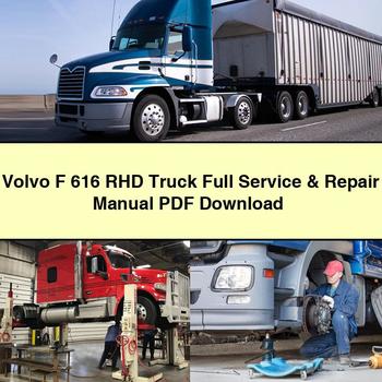 Volvo F Models 616 RHD Truck Service Repair Workshop Manual