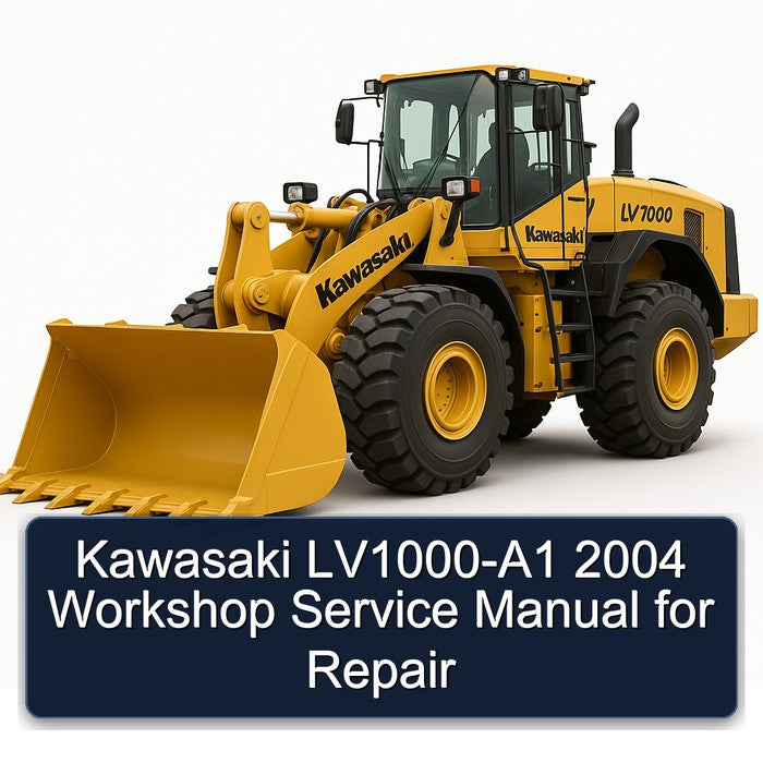 2004 Kawasaki LV1000 Service Repair Workshop Manual