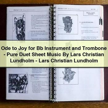 Ode to Joy for Bb Instrument and Trombone-Pure Duet Sheet Music By Lars Christian Lundholm-Lars Christian Lundholm