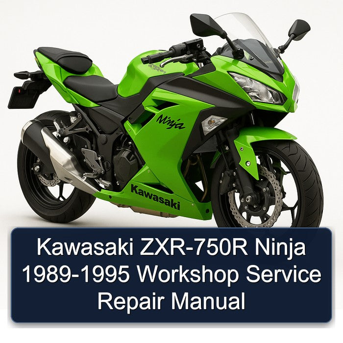 1989-1995 Kawasaki Ninja ZXR-750R Service Repair Workshop Manual